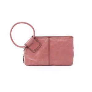 Hobo Handbags Sable leather wrist clutch wallet